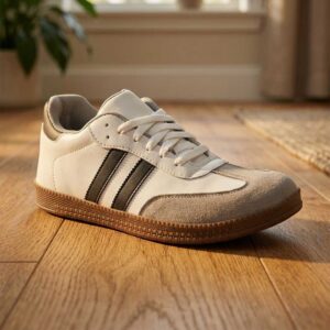 ANJRS Men’s White Casual Sneakers