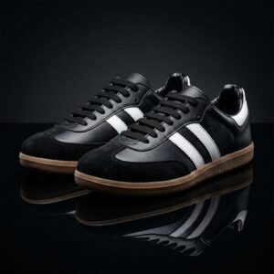 ANJRS Men’s Black Stripe Sneakers
