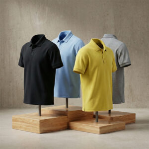 Everyday Cotton Polo T‑Shirt Combo – Pack of 4