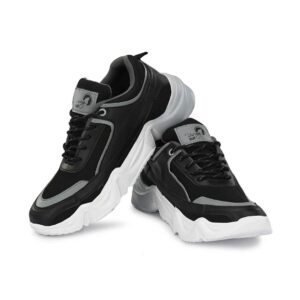 Black And Grey Casual Sneakers
