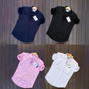 Pack of 4 Plain Shirts