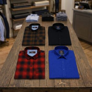 Combo of 4 Casual Shirts for Men (Multicolor)