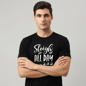 Men’s Black Graphic T-Shirt