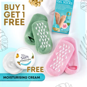Foot Spa Pedicure Silicone Socks For Men & Women (Pack of 2)