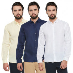 Colorful Casual Shirt Trio for Men – Pack of 3