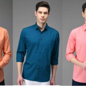 Stylish Multicolor Men’s Casual Shirt Combo – Pack of 3