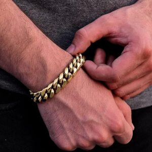 Premium 24K Gold-Plated Cuban Link Bracelet