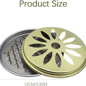 Portable Stainless Steel Zampire Holder - Ideal for Home, Camping and Travelling - Anti-Mosquito with Repellent Reel Holder and Incense Holder, Perfect for Outdoor Use