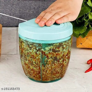 Premium Vegetable Chopper 750 ml, with 06 Blades Superb Quality Chopper