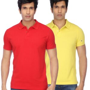 Ketex Men’s Classic Polo Neck T-Shirts – Pack of 2