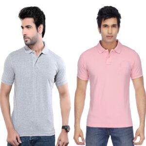 Everyday Cotton Blend Men’s Polo T-Shirts – Pack of 2