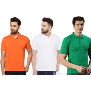 Ketex Cotton Blend Half Sleeves Polo Tshirt (Pack of 3)