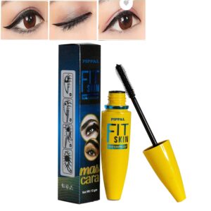 Pippal Fit Skin Mascara Ultra Volume Volumizing Mascara for Bold And Dramatic Lashes Long Lasting Waterproof 12Gm (Pack of 1)