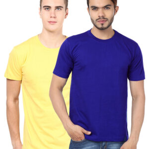Ketex Round Neck Men's Polyester Blend Dri Fit T-Shirts (Pack of 2)