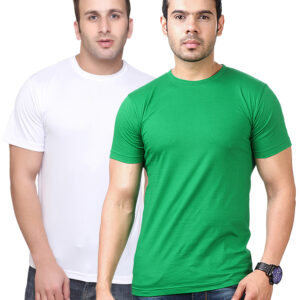 Ketex Round Neck Men's Polyester Blend Dri Fit T-Shirts (Pack of 2)