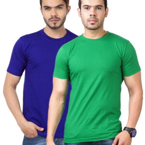 Ketex Round Neck Men's Polyester Blend Dri Fit T-Shirts (Pack of 2)