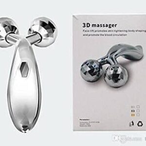 3D Massager, Stainless Steel, Back, Muscles, Silver