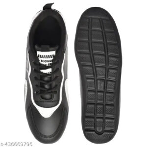 Stylish Casual Shoes for Men – Black & White