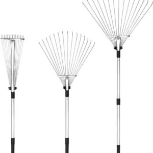 Adjustable Garden Leaf Rake