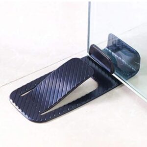 Solid Plastic Spring Door Stopper, Multi-Function Nail-Free Door Wedge Holder, Door Stopper Safety