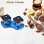 Dining Table Stand 2 Pcs Pickle Jar Spice Tray Spoons Virgin Plastic Kitchen Storage Container Serving Salt Pepper Sauces Chutney Masala Mukhwas, Aachar ( default, Standard ).