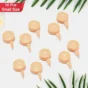 Self Adhesive Sticky Hooks - Set of 10 for Kitchen, Bathroom, Bedroom - Waterproof & Durable ( default, Standard ).