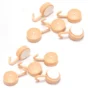 Self Adhesive Sticky Hooks - Set of 10 for Kitchen, Bathroom, Bedroom - Waterproof & Durable ( default, Standard ).