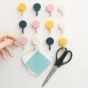 Self Adhesive Sticky Hooks - Set of 10 for Kitchen, Bathroom, Bedroom - Waterproof & Durable ( default, Standard ).