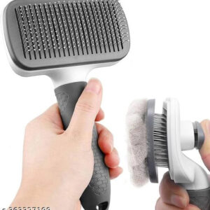 Self Cleaning Slicker Brush for Pet (Multicolor)