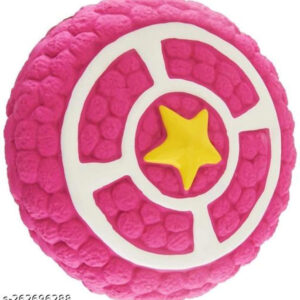 Squeaky Ball Toy for Pet (Multicolor)