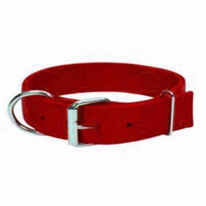 Nylon Coller 0.75 mm Neck Belt for Dog (Multicolor, S)