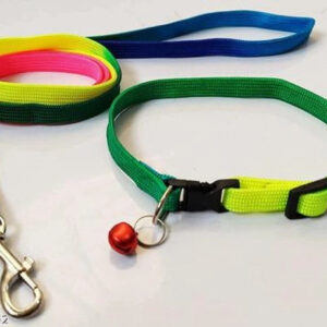 Neck Collar Belt for Pet (Multicolor, S)