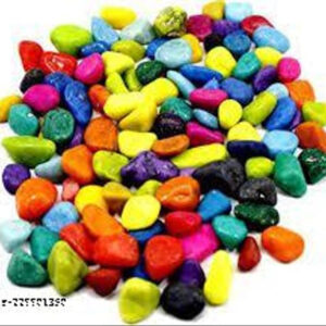 Decoration Pebbles Stones (Multicolor, 3000 g)