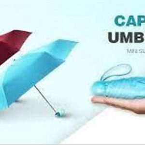 Umbrella with Capsule Cover (Assorted, Pack of 1)