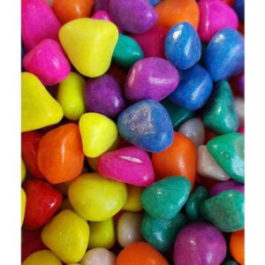Decoration Pebbles Stones (Multicolor, 1000 g)