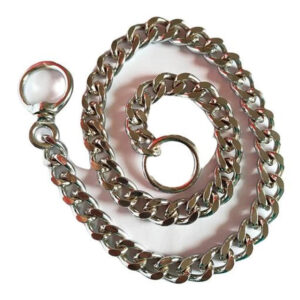 Metal Size 6 No. Coller Chain for Dog (Multicolor)