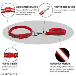 Neck Collar Belt for Pet (Multicolor, L)