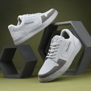 ANJRS Men’s White Casual Sports Shoes