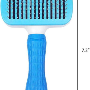 ABS Plastic Slicker Brush for Pet (Multicolor)