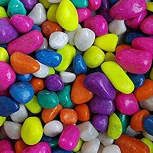 Decoration Pebbles Stones (Multicolor, 2000 g)