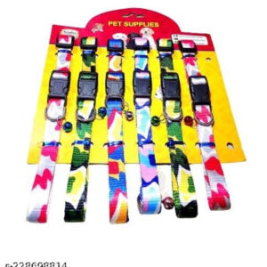 ABS Plastic Coller Belt for Pet (Multicolor, Pack of 1)