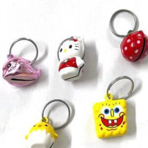 Cat Coller Charm (Multicolor, Pack of 5)