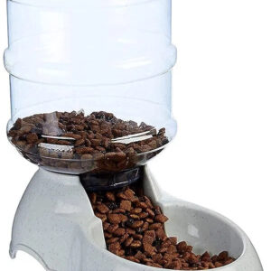 Pet Food Dispenser Large Capacity Self-Dispensing