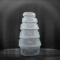 Kitchen Containers Set, Fridge Storage Boxes, Plastic Containers for Kitchen Organizer, Kitchen Accessories Items for Storage Organizer, Snap-Seal (lunch box/storage organizer) (5 Ps Set).