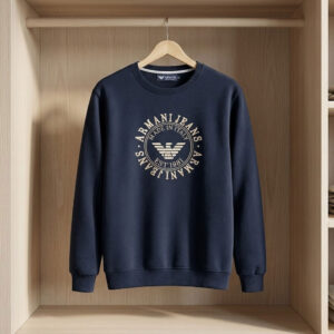 Fleece Printed Full Sleeves Regular Fit Sweatshirts