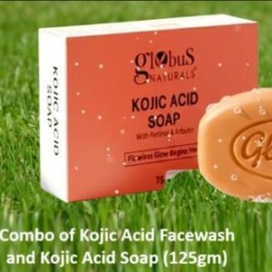 Kojic Acid Facewash and Kojic Acid Soap 125 Gm (Combo of Soap & Face Wash)